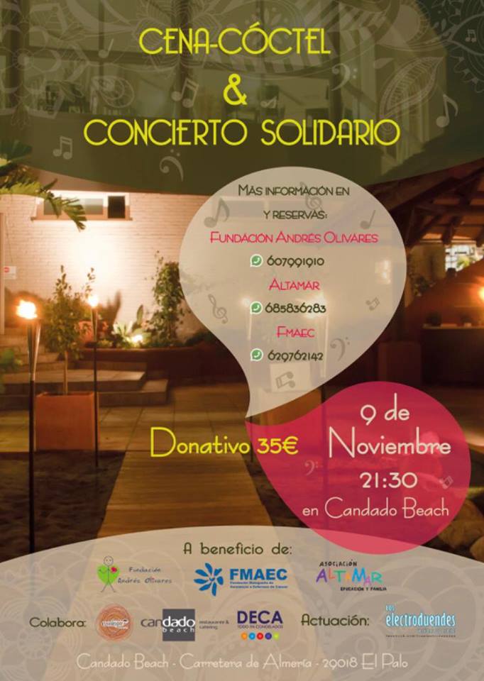 Cena Cóctel &#038; Concierto Solidario