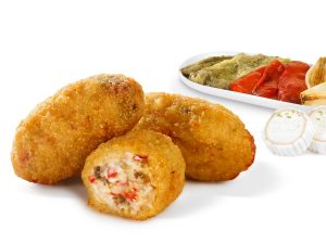 CROQ. VERDURA ASADA Y QUESO CABRA SELEC PRIELA/FRINCA