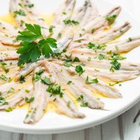 boquerones congelados